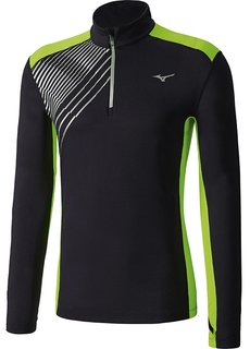 Мужская беговая рубашка MIZUNO WARMALITE VENTURE TOP J2GC6520-09