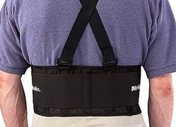 MUELLER BACK SUPPORT WITH SUSPENDERS 252