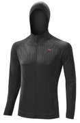Беговая толстовка Mizuno BREATH THERMO BODY MAPPING HOODY J2GA5504-09