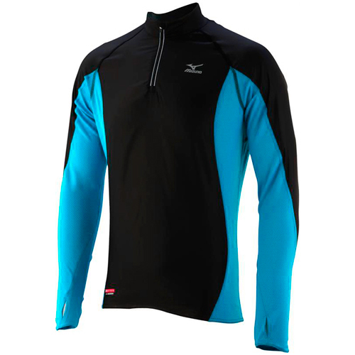 Mizuno breath cheap thermo half zip