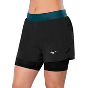 Шорты для бега Mizuno ER 4.5 2in1 Short (Women) J2GBB212-09