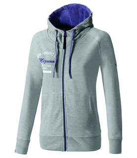Женская толстовка Mizuno Heritage Zip Hoody (Women) K2EC6215-07