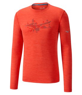 Футболка с длинным рукавом Mizuno Impulse Core Graphic LS Tee J2GA8536-64