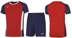 Форма волейбольная Mizuno Premium High-Kyu Tee + Short Men's V2EA700262-V2EB700114