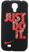 NIKE SWIFT JUST DO IT HARD PHONE CASE SAM S4 BLACK/UNIVERSITY RED N.IA.A6.002