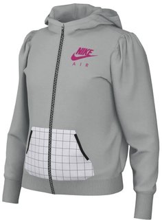 Детская толстовка Nike G Nsw Air Ft Fz Hoodie Nfs DN5106-077