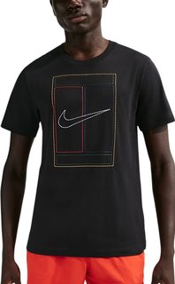 Футболка теннисная Nike M NKCT TEE STD HERITAGE SP26 IH2085-010