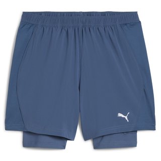 Шорты для бега Puma VEL 2 IN 1 RUNNING SHORTS 526611-80