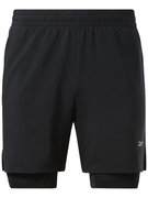 Шорты для бега Reebok Running 2 In 1 Short 100075620