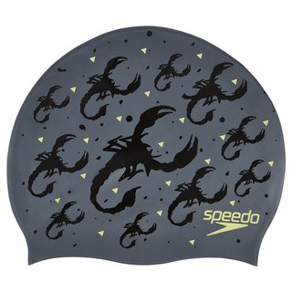 Детская-подростковая шапочка для плавания Speedo Slogan Print Cap 8-08385C622