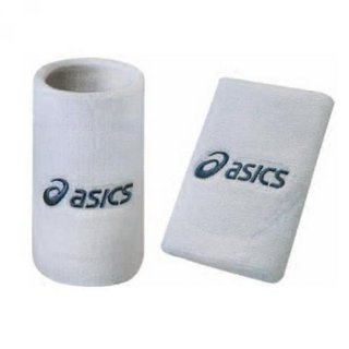 ASICS COPPIA POLSINI TENNIS WRISTBAND T251Z7 0001