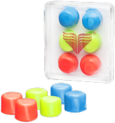 TYR Youth Multi-Colored Silicone Ear Plugs LEPY 970