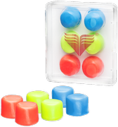 TYR Youth Multi-Colored Silicone Ear Plugs LEPY970