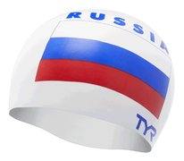 Шапочка для плаварния Tyr Russia Silicone Swim Cap LCSRUS100