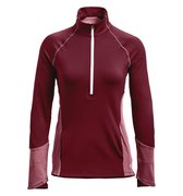 Женская беговая рубашка Under Armour ColdGear 1/2 Zip (Women) 1370199-626