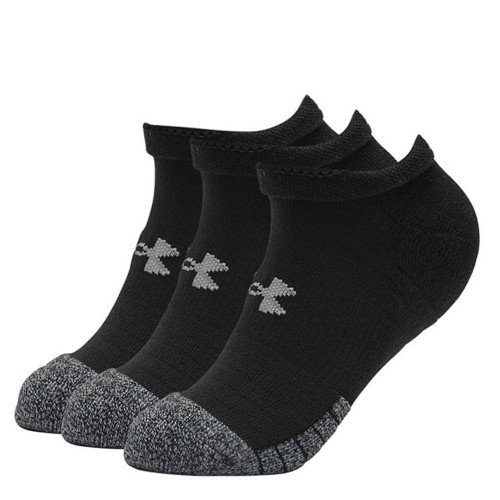 Under Armour HeatGear No Show Socks 3 Pack 1346755 001