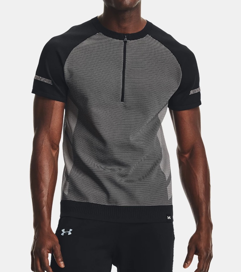 Under armour short sleeve quarter zip sale