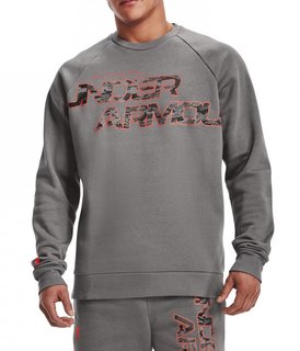 Мужская толстовка Under Armour Rival Fleece Camo Script Crew 1366306-066