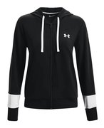 Женская утепленная толстовка Under Armour Rival Terry Colorblock Full Zip Hoodie (Women) 1370941-001