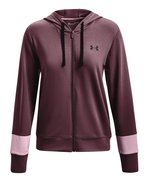 Женская утепленная толстовка Under Armour Rival Terry Colorblock Full Zip Hoodie (Women) 1370941-554
