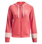 Женская толстовка Under Armour Rival Terry Colorblock Full Zip Hoodie (Women) 1370941-852