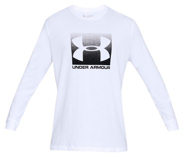Мужская футболка с длинным рукавом Under Armour Sportstyle Boxed LS Shirt 1329586-100