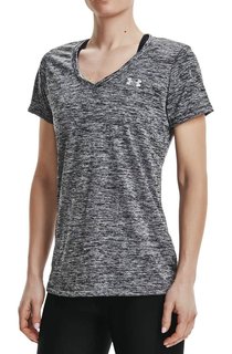 Женская футболка для бега Under Armour Tech Ssv Twist (Women) 1258568-001