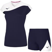 Форма волейбольная Mizuno Authentic Myou Tee + Tight Women's V2EA720314-V2EB720314