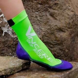 Носки для пляжного волейбола VINCERE GRIP LIME GREEN SOCKS VG-LG