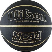 Баскетбольный мяч Wilson Ncaa Highlight Gold WTB067519XB07