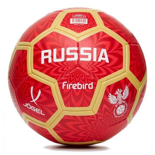 Футбольный мяч Jogel Russia Firebird Red CB-00003933