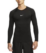 Футболка для бега Nike Np Df Tight Top LS FB7919-010