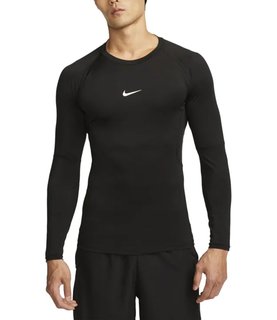 Футболка для бега Nike Np Df Tight Top LS FB7919-010