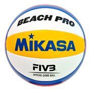 Мяч для пляжного волейбола Mikasa BV550C White/Navy blue/Yellow BV550C