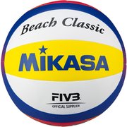 Мяч для пляжного волейбола Mikasa BV552C White/Yellow/Red/Navy blue BV552C