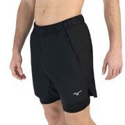 Шорты для бега Mizuno Core 7.5 2 In 1 Short J2GB0176-09