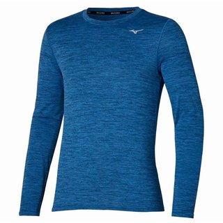 Мужская беговая футболка Mizuno Impulse Core LS T-Shirt  J2GAA520-13