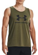 Майка спортивная Under Armour Sportstyle Logo Tank 1329589-390