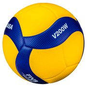 Волейбольный мяч Mikasa V200W Navy blue/Yellow V200W